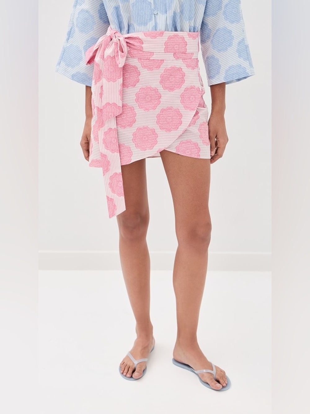 La Vie Style House Mod Flower Pink
Mini Wrap Skirt